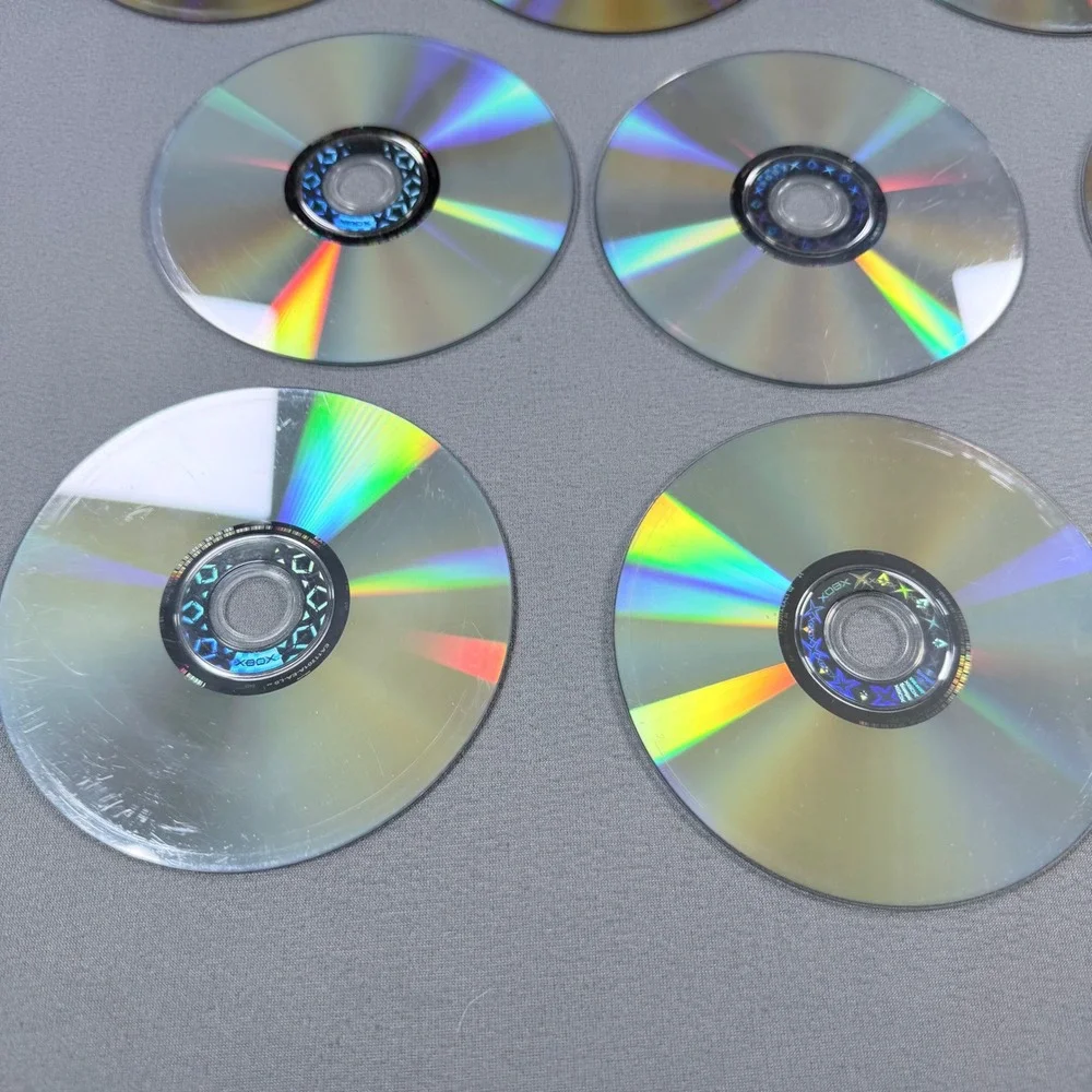 Microsoft Xbox Game Disc Lot 12 Games Multicolor Action Sports Racing Gaming‎